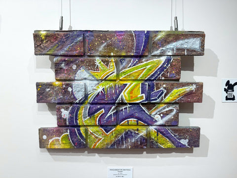 FRAGAMENT OF THE WALL "Cross"