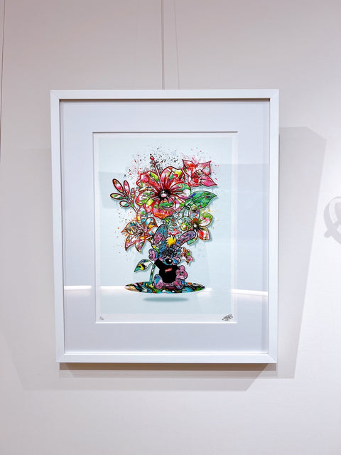 with Tropical Flower