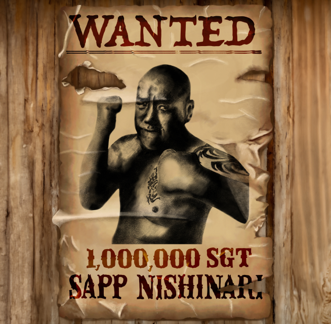 NFT #Wanted# Sapp Nishinari